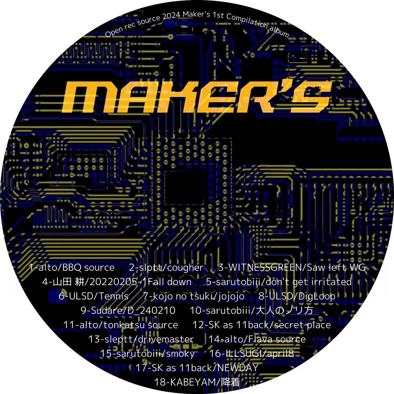 【CD】Maker's vol.1
