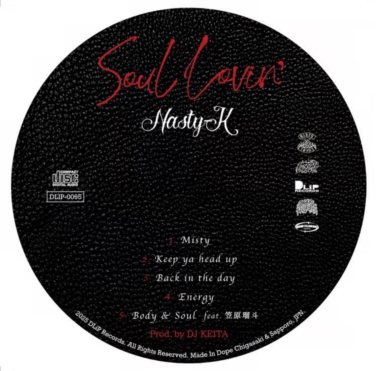 NASTY-K & DJ KEITA - Soul Lovin' [CD]